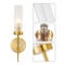 Modern Gold Wall Sconce Glass Shade Indoor Wall Light For Bedroom Hallway Living Room 3