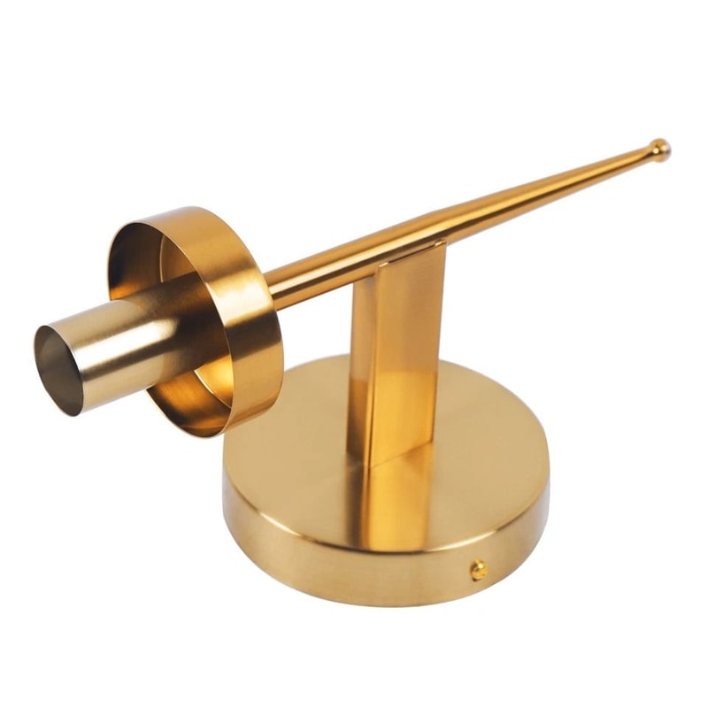 Modern Gold Wall Sconce Glass Shade Indoor Wall Light For Bedroom Hallway Living Room 4