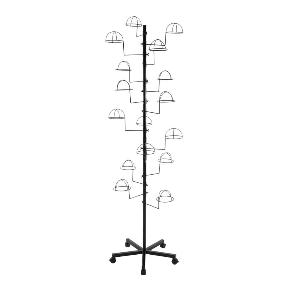 Hook Hat Display Rack Freestanding Organizer Stand For Home Retail Cap Storage 6