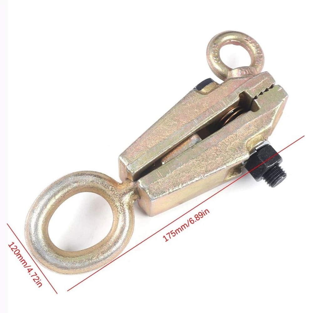 Two Way Dent Repair Clamp Auto Body Puller For Collision Panel Straightening 1