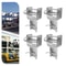 Heavy Duty Trailer Stake Pocket Winch Set For Flatbed Trucks Carbon Steel Cargo Tie Down System 3