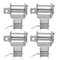 Heavy Duty Trailer Stake Pocket Winch Set For Flatbed Trucks Carbon Steel Cargo Tie Down System 7