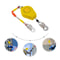 Self Retracting Lifeline Fall Protection Lanyard With Hook Safety Rope 2