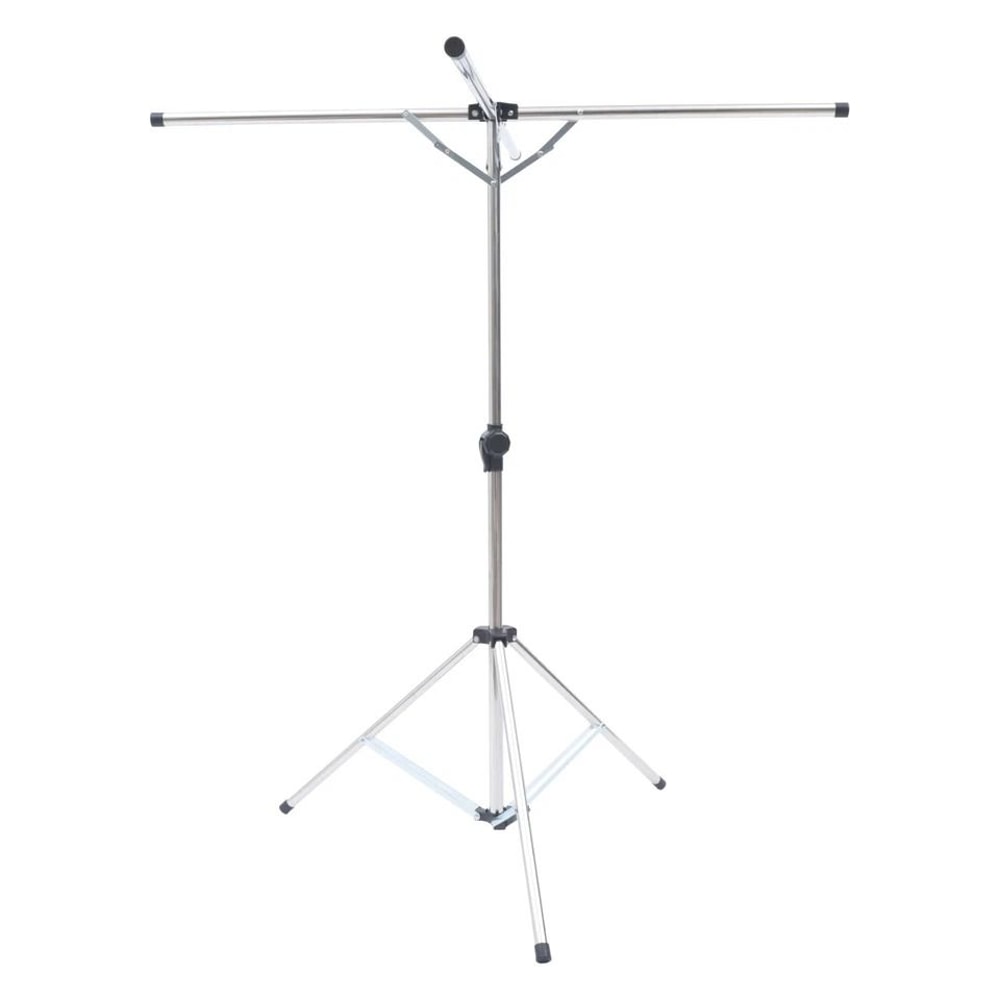 Portable Foldable Clothes Drying Rack Steel Tripod Laundry Hanger Stand For Indoor Outdoor Use 4
