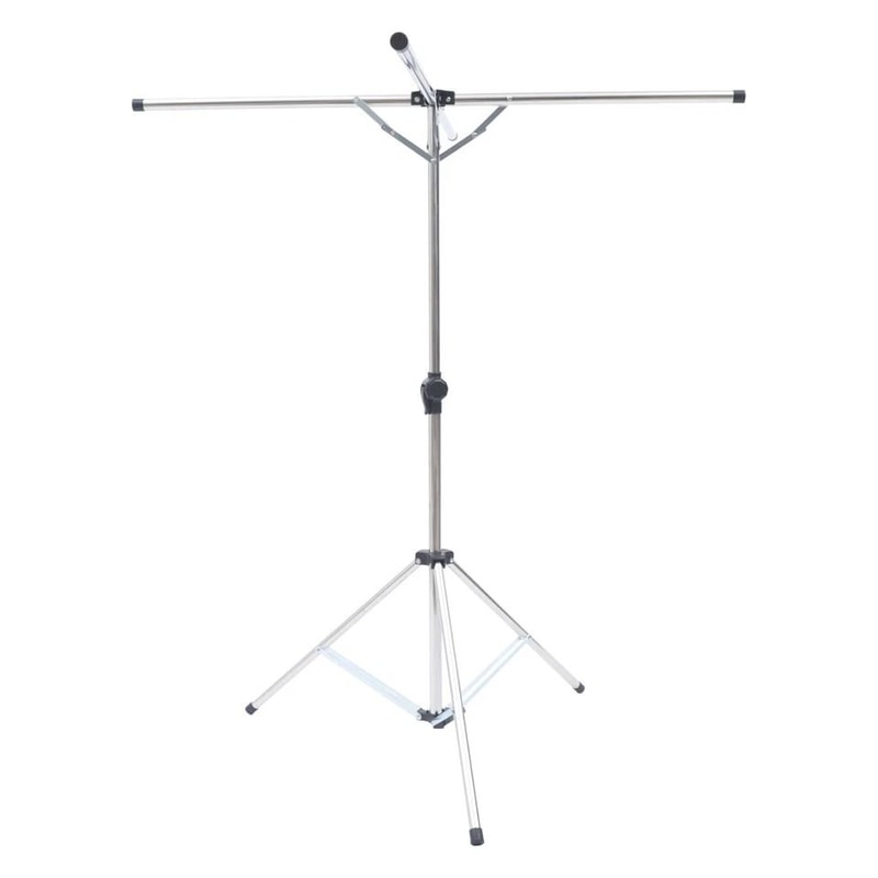 Portable Foldable Clothes Drying Rack Steel Tripod Laundry Hanger Stand For Indoor Outdoor Use 4