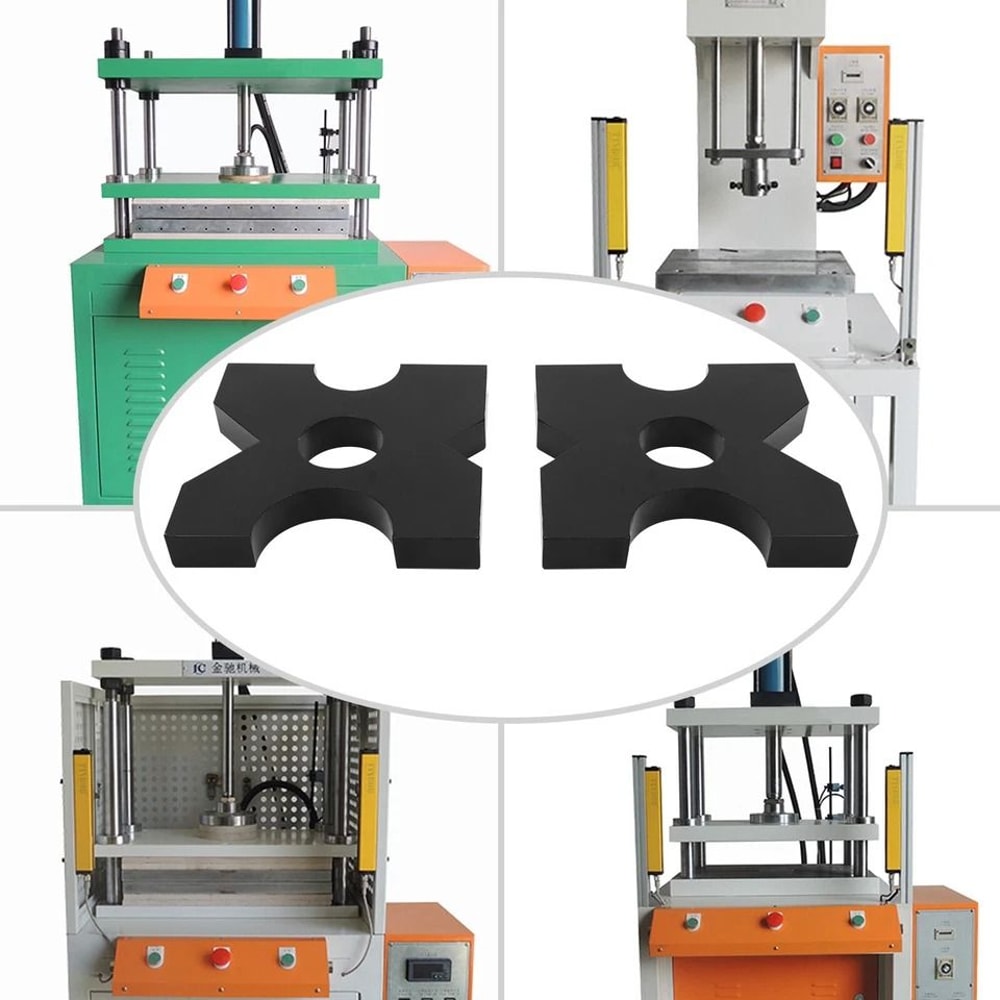 Heavy Duty Hydraulic Shop Press Plates For H Frame Press Steel Pressing Plate Set 13