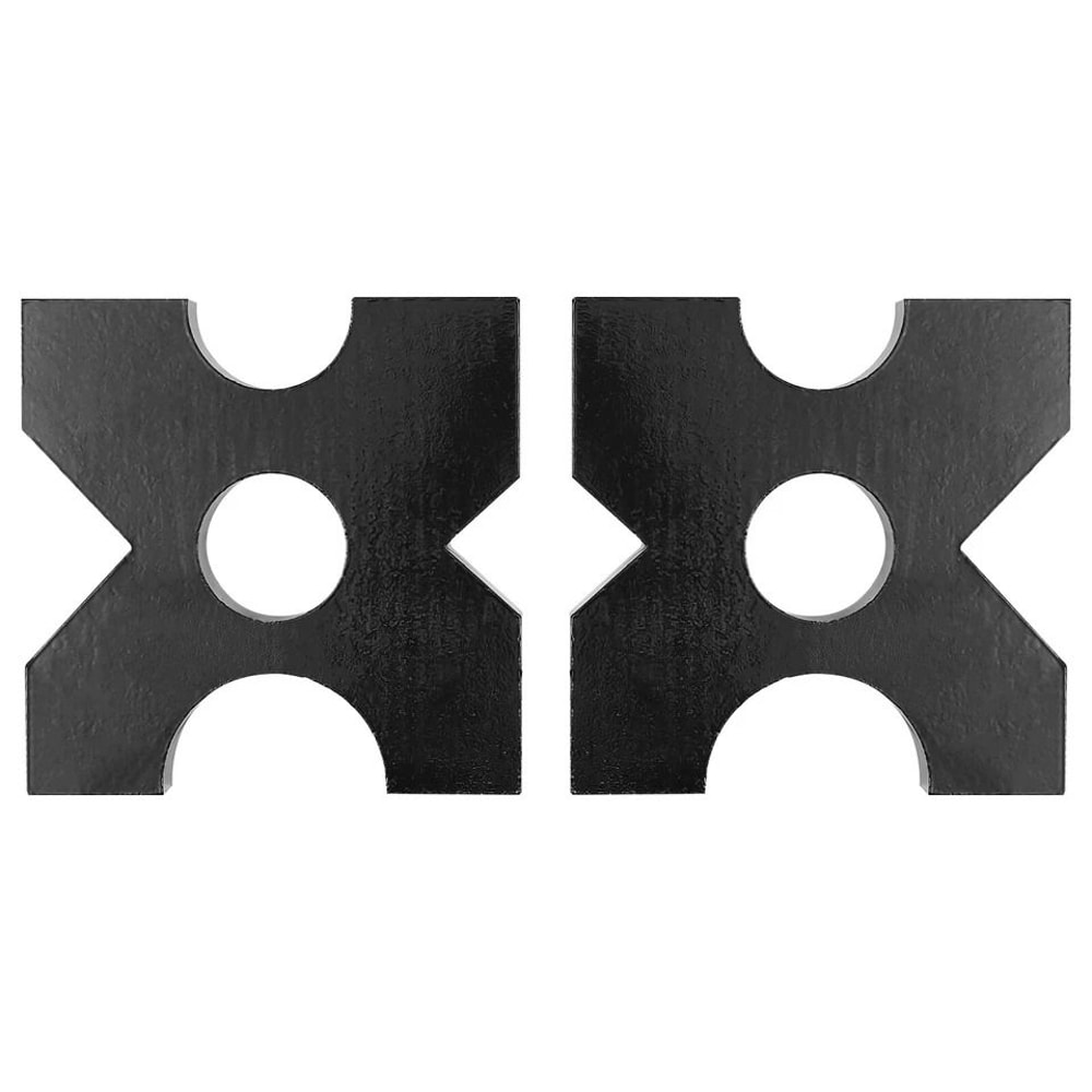 Heavy Duty Hydraulic Shop Press Plates For H Frame Press Steel Pressing Plate Set 7