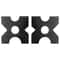 Heavy Duty Hydraulic Shop Press Plates For H Frame Press Steel Pressing Plate Set 7