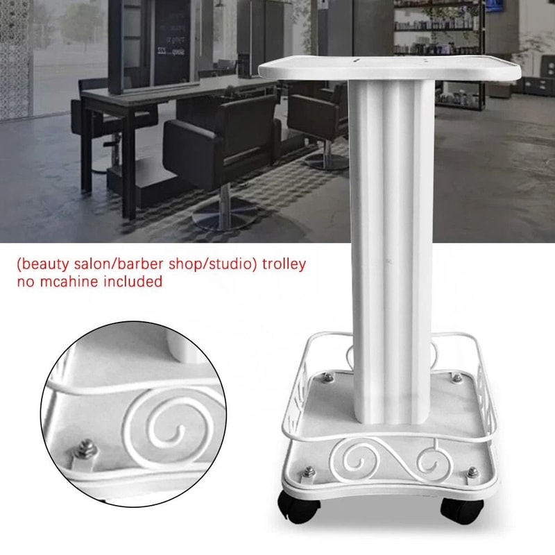 Salon Spa Trolley Cart With Universal Wheels Beauty Equipment Storage Stand 1