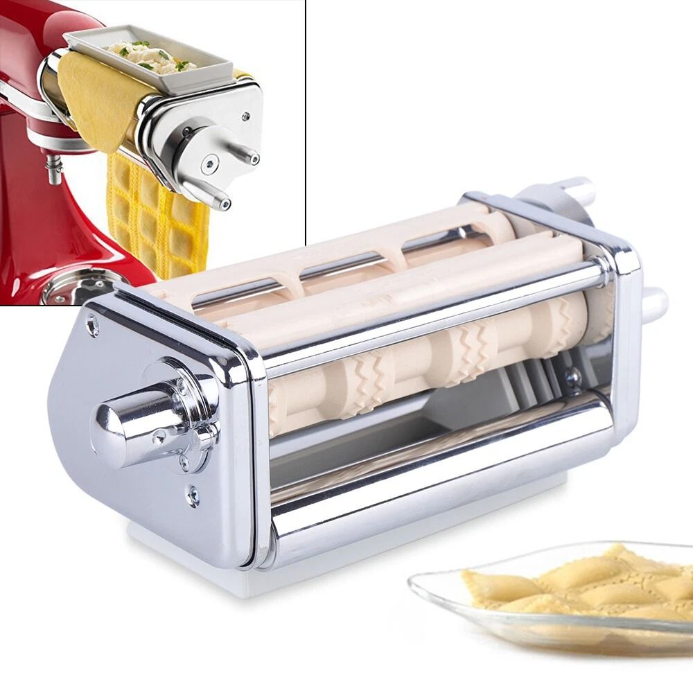 Stand Mixer Pasta Maker Ravioli Attachment Set For Fresh Homemade Pasta 0