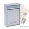 Stainless Steel Wall Mounted Lockable Mailbox Outdoor Post Box 4