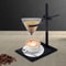 Adjustable Height Pour Over Coffee Dripper Stand With NonSlip Silicone Pad Coffee Dripper Holder 2