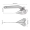 Stainless Steel Delta Plow Boat Anchor Heavy Duty Marine Anchor 4