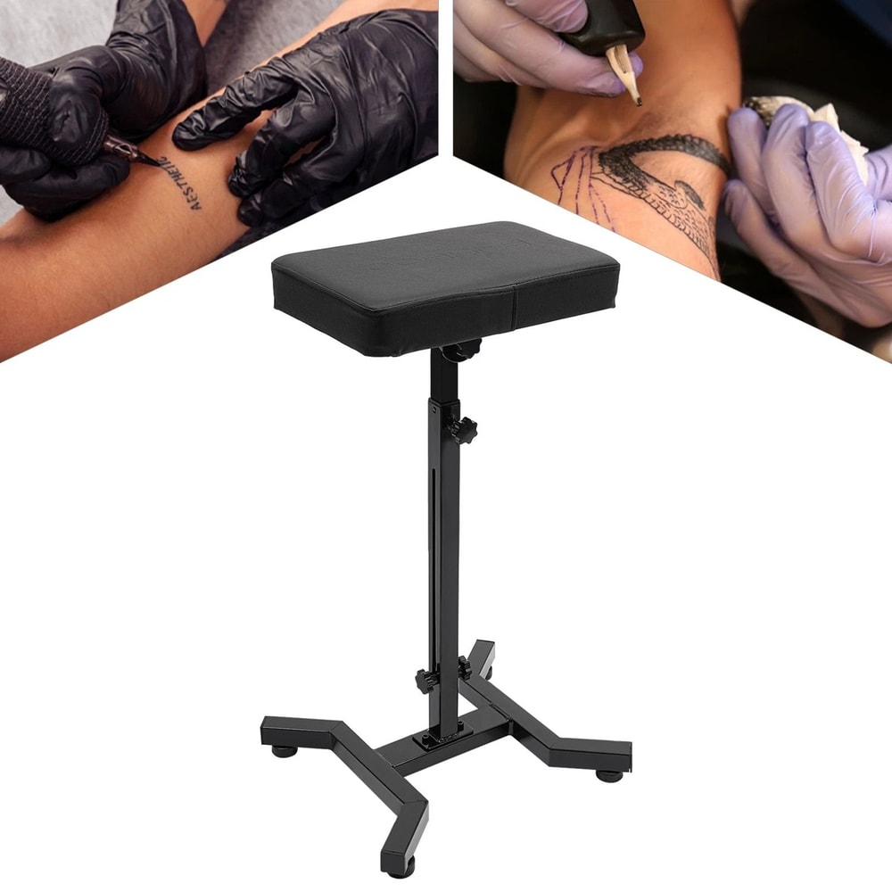 Height Adjustable Tattoo Armrest Stand Professional Studio Arm Support 1