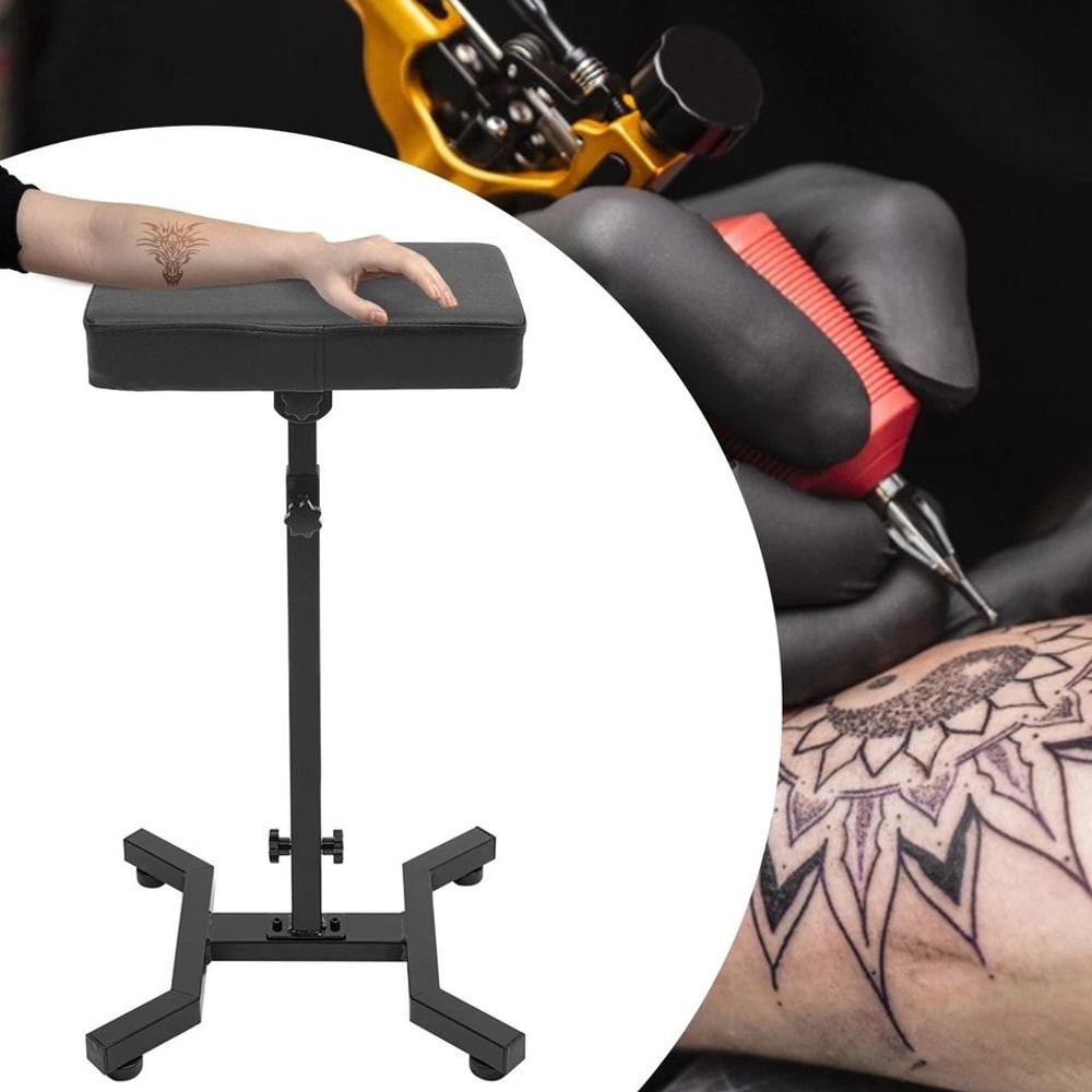 Height Adjustable Tattoo Armrest Stand Professional Studio Arm Support 0