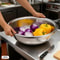 Heavy Duty Stainless Steel Mixing Bowls Large Commercial Kitchen Prep Bowls 6