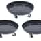 Uct Name 3Pcs Rolling Plant Stand Set Plant Caddy With Wheels Flower Pot Mover Tray 0