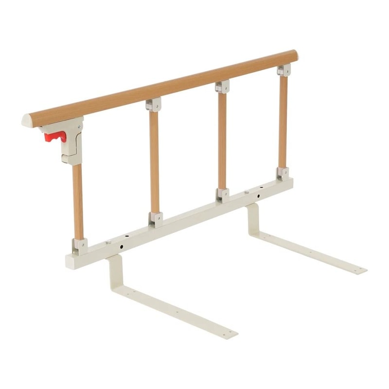Foldable Bed Rails For Elderly Adults Senior Safety Bed Assist Rail Fold Up Support 6