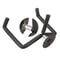 Horizontal Guitar Wall Mount Hanger Guitar Wall Hanger For Acoustic Bass Display 3