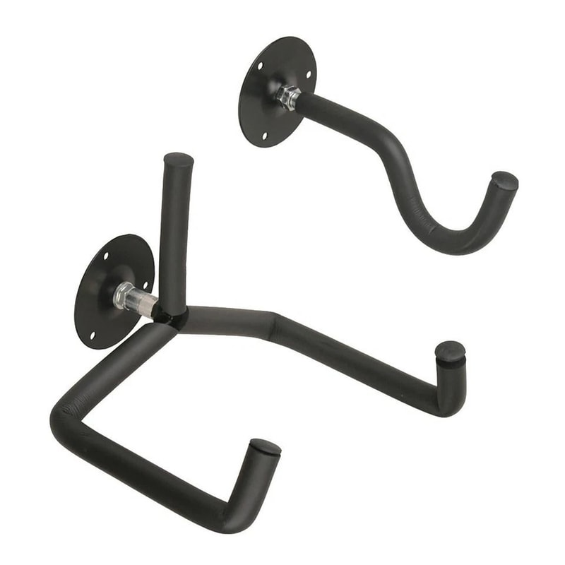 Horizontal Guitar Wall Mount Hanger Guitar Wall Hanger For Acoustic Bass Display 0