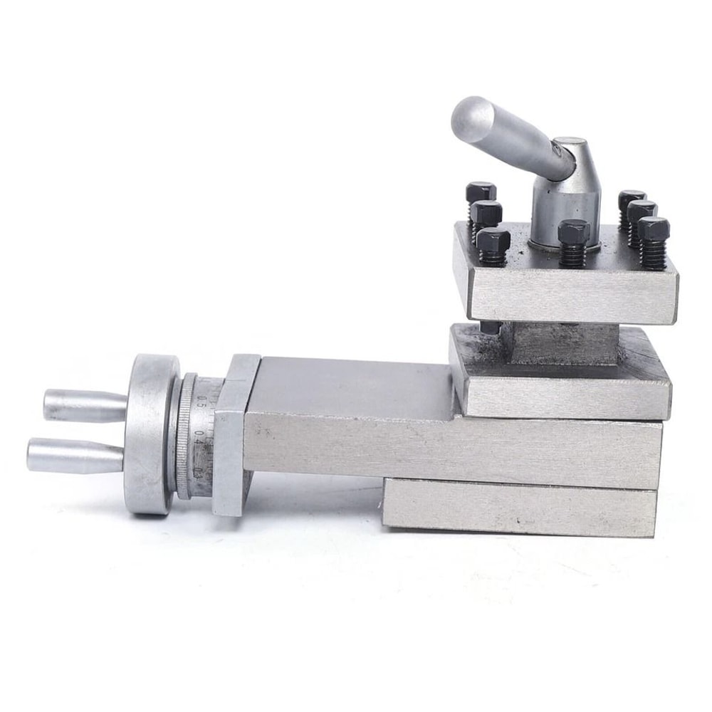 Metal Lathe Cross Slide Compound Tool Holder With Precision Parts 5