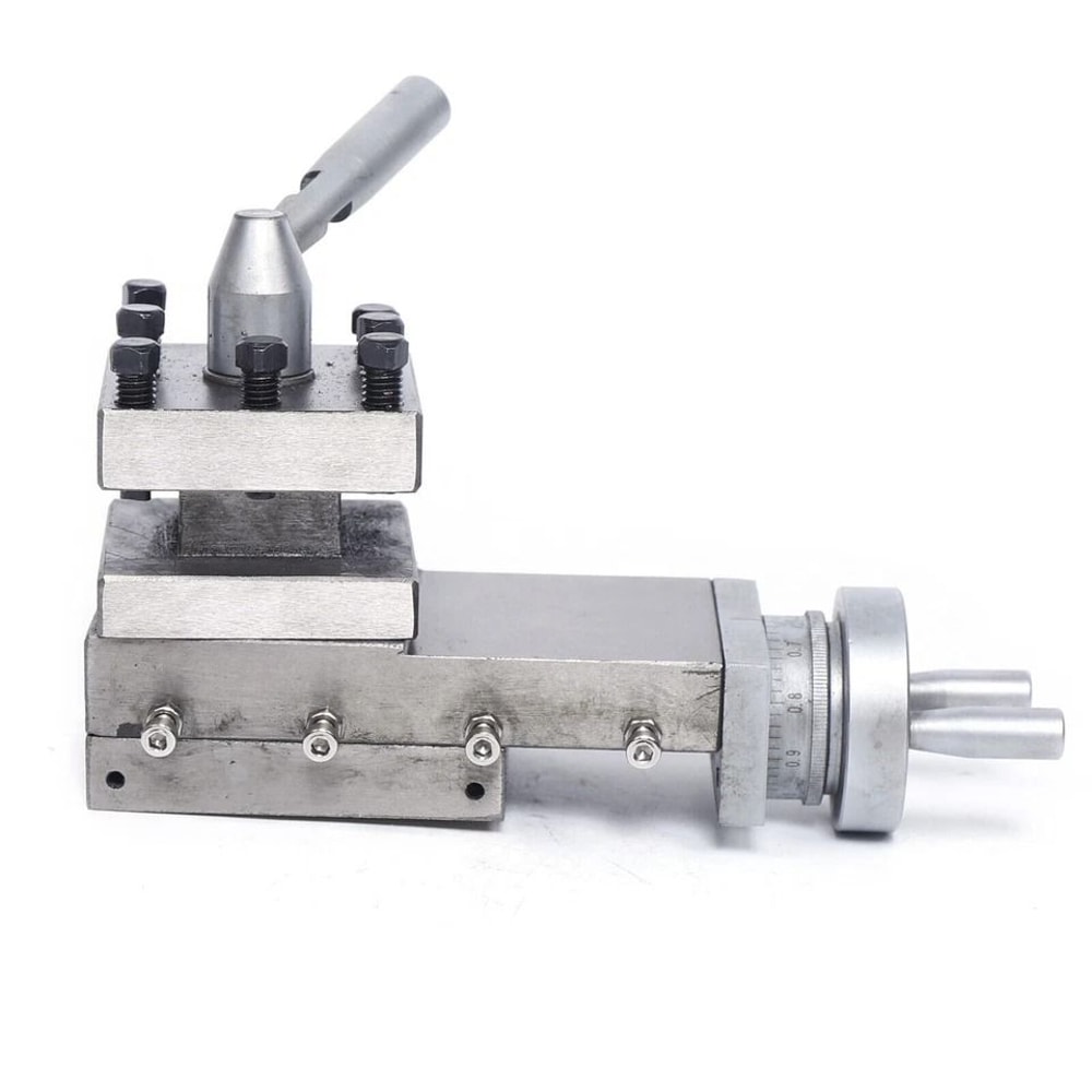 Metal Lathe Cross Slide Compound Tool Holder With Precision Parts 8