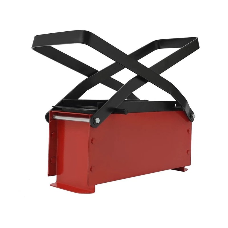 EcoPress Waste Paper Briquette Maker Manual Newspaper Brick Maker For Recycled Fuel Blocks 8