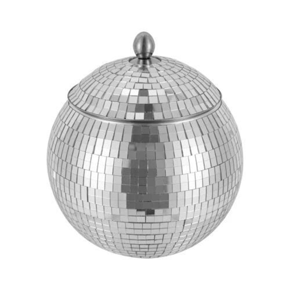 Disco Ball Ice Bucket Stylish Cocktail Chiller For Parties Bars And Home Entertaining 9