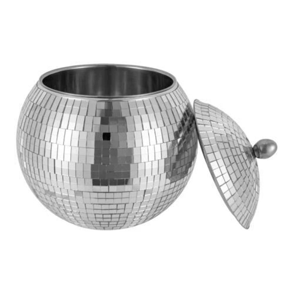 Disco Ball Ice Bucket Stylish Cocktail Chiller For Parties Bars And Home Entertaining 6