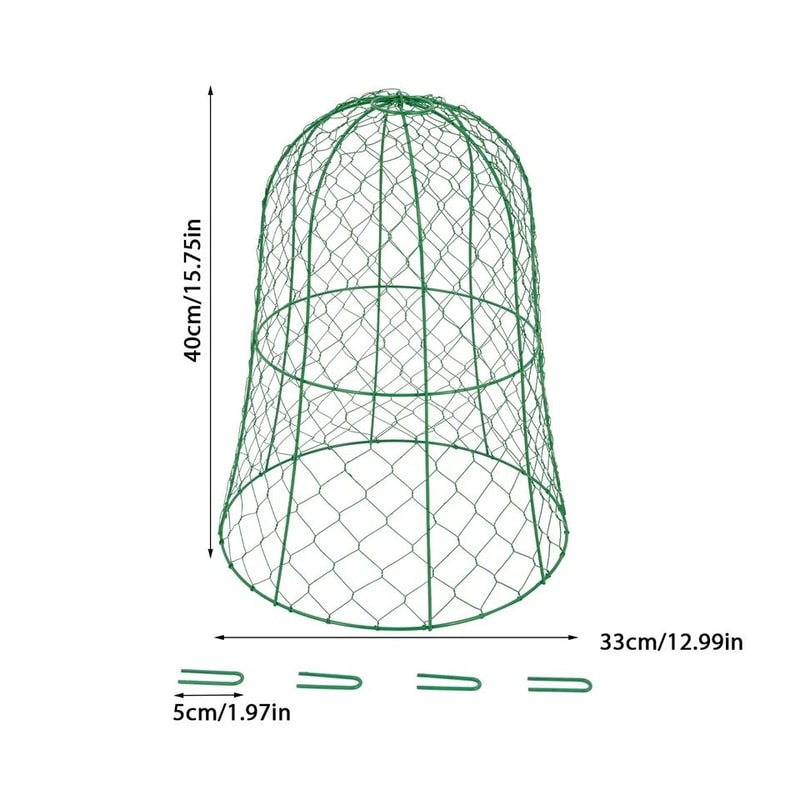 Garden Chicken Wire Cloche Plant Protector Covers For Vegetables Flowers Seedlings 10