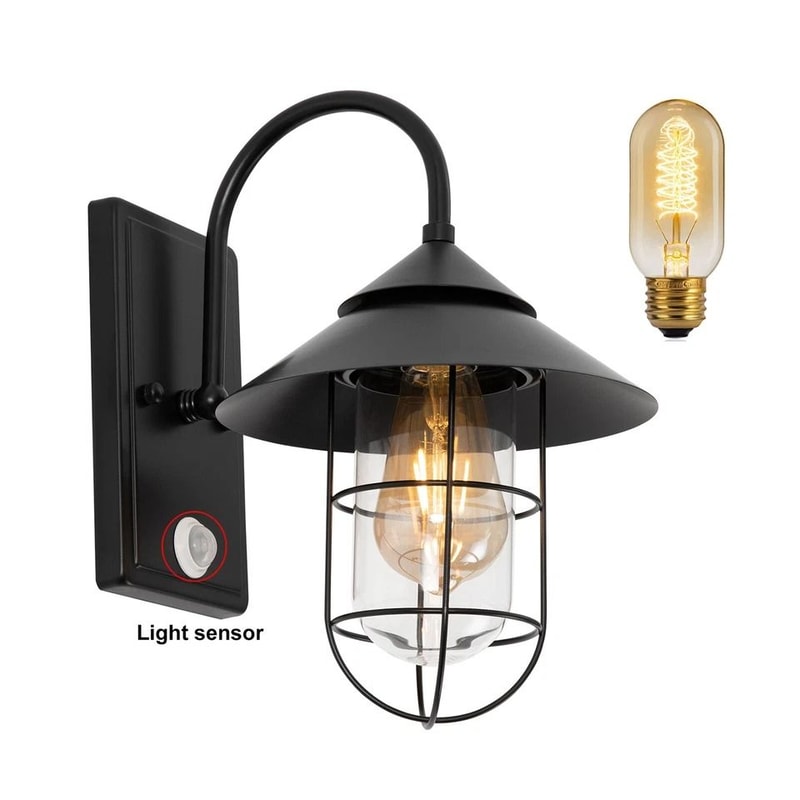 Modern Outdoor Motion Sensor Light Wall Lantern Waterproof Porch Sconce For Entryway Garage 3