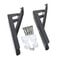 Foldable Microwave Oven Rack Wall Mount Storage Shelf Expandable Kitchen Organizer 1