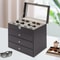 Grid Eyeglass Storage Organizer Case For Sunglasses Display And Glasses Collection 2