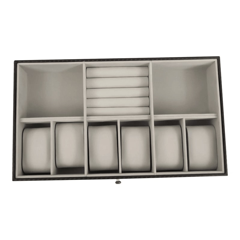 Grid Eyeglass Storage Organizer Case For Sunglasses Display And Glasses Collection 5