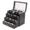 Grid Eyeglass Storage Organizer Case For Sunglasses Display And Glasses Collection 0