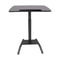 Pneumatic Adjustable Standing Desk Mobile Laptop Cart With Tilting Top Cup Holder 0