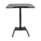 Pneumatic Adjustable Standing Desk Mobile Laptop Cart With Tilting Top Cup Holder 10