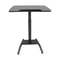 Pneumatic Adjustable Standing Desk Mobile Laptop Cart With Tilting Top Cup Holder 10