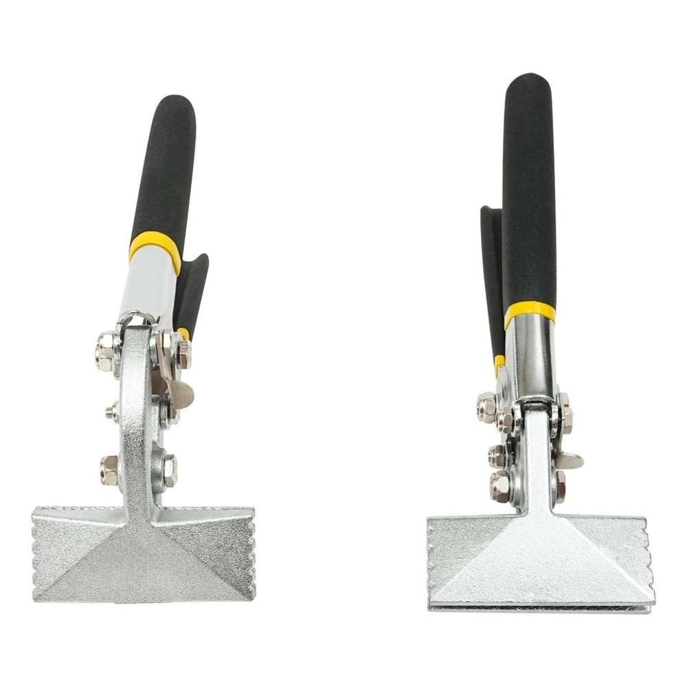Curved Straight Jaw Sheet Metal Bending Pliers Hand Seamer Tool Anti Slip Grip 3