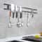 Magnetic Knife Holder With Hooks Wall Mounted Knife Strip Kitchen Organizer 2