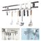Magnetic Knife Holder With Hooks Wall Mounted Knife Strip Kitchen Organizer 3