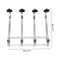 Premium Wall Mounted Bottle Liquor Wine Dispenser For Home Bar Accessory And Entertaining 1