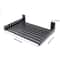Wall Mounted Microwave Oven Shelf Rack With Hooks Kitchen Storage Organizer 1