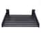 Wall Mounted Microwave Oven Shelf Rack With Hooks Kitchen Storage Organizer 3