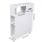 Premium White Slim Bathroom Storage Cabinet Tall Narrow Bathroom Storage Cabinet With Freestanding 1