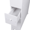 Premium White Slim Bathroom Storage Cabinet Tall Narrow Bathroom Storage Cabinet With Freestanding 10