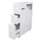 Premium White Slim Bathroom Storage Cabinet Tall Narrow Bathroom Storage Cabinet With Freestanding 7