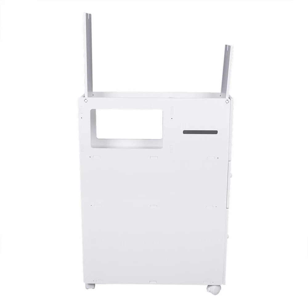 Premium White Slim Bathroom Storage Cabinet Tall Narrow Bathroom Storage Cabinet With Freestanding 9