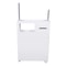 Premium White Slim Bathroom Storage Cabinet Tall Narrow Bathroom Storage Cabinet With Freestanding 9