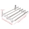 Wall Mounted Folding Clothes Drying Rack Shelf For Laundry Room 1